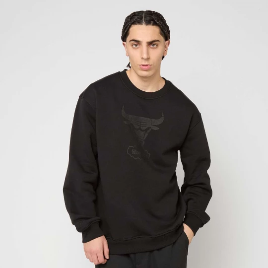 Foto van product Tonal Logo Crew Chicago Bulls Mitchell & Ness zwart