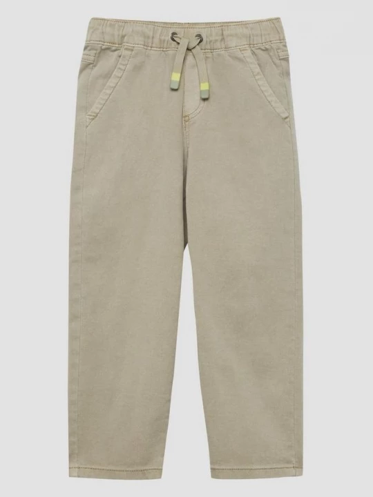 Foto van product Toni / Relaxed Fit / Mid Rise / Taps toelopende pijpen / Elastische tailleband s.Oliver beżowy
