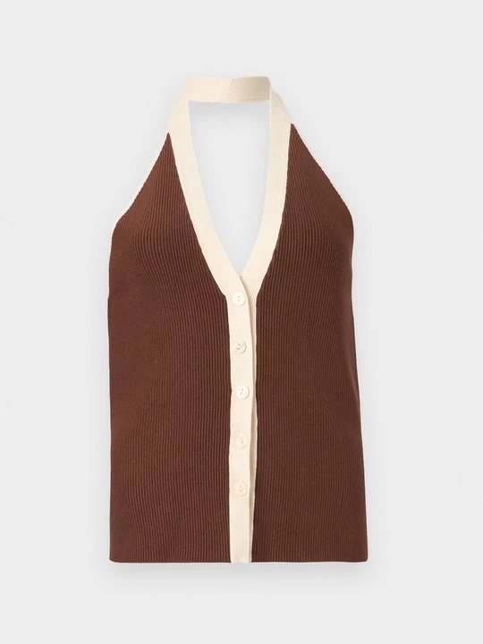 Foto van product Top Abercrombie & Fitch bruin