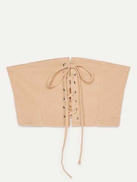 Foto van product Top Bershka beżowy