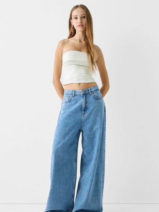Foto van product Top Bershka wit