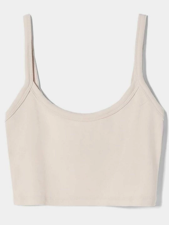 Foto van product Top Bershka zandkleur