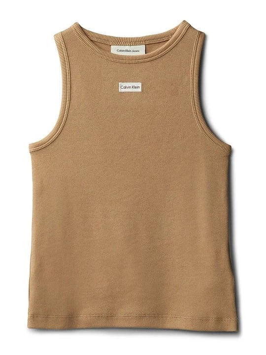 Foto van product Top Calvin Klein Jeans lichtbruin