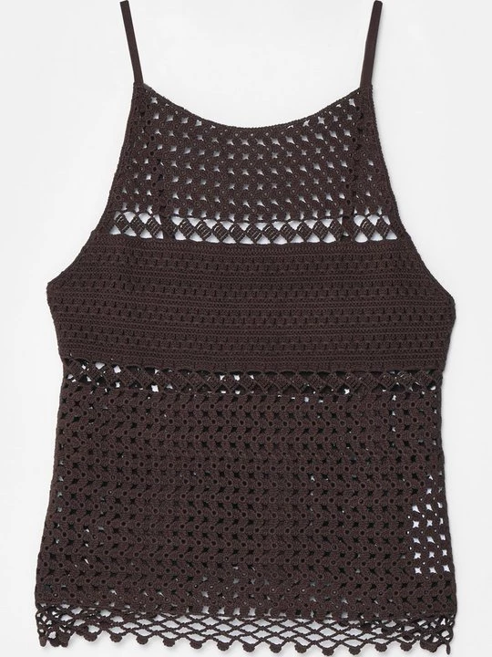 Foto van product Top CLAUDIE PIERLOT bruin