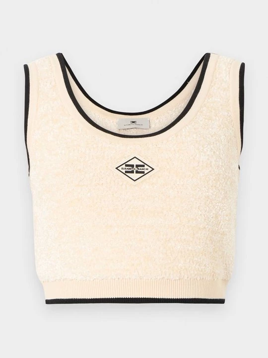 Foto van product Top Elisabetta Franchi crème