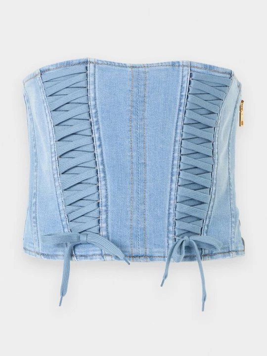 Foto van product Top Elisabetta Franchi lichtblauw