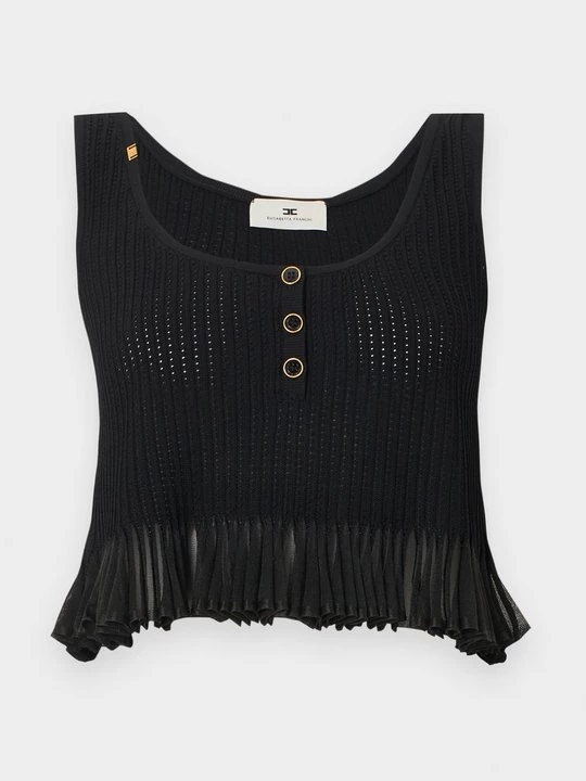 Foto van product Top Elisabetta Franchi zwart