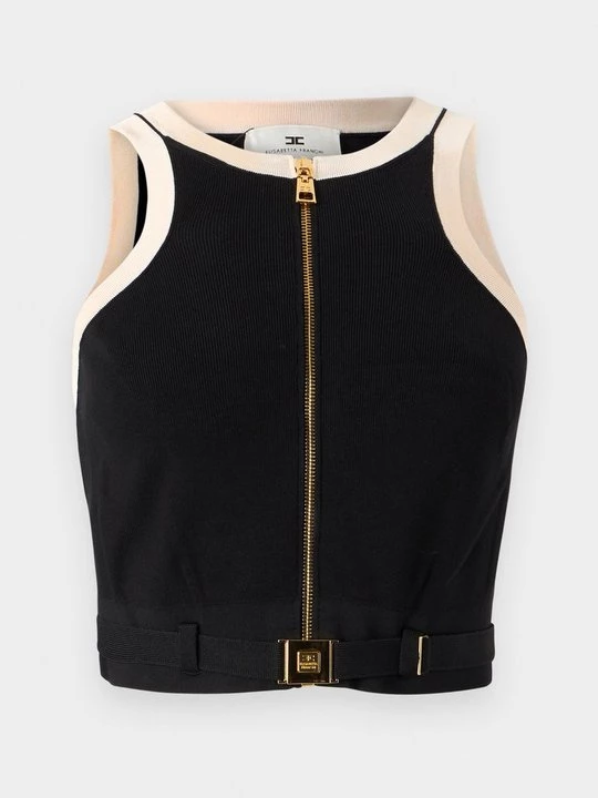Foto van product Top Elisabetta Franchi zwart