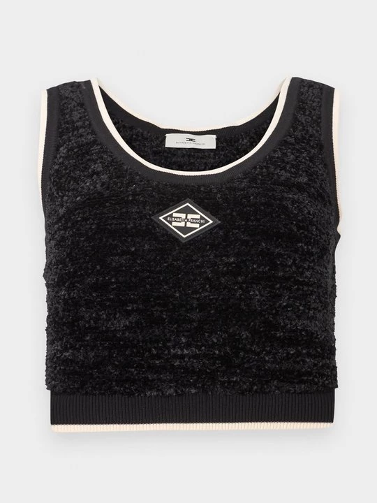 Foto van product Top Elisabetta Franchi zwart