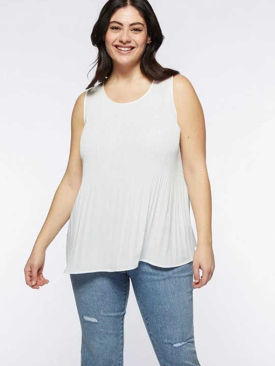 Foto van product Top Fiorella Rubino wit