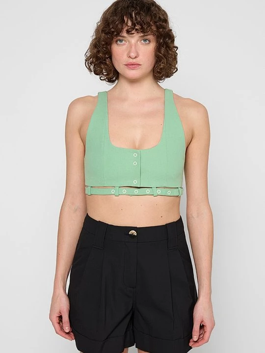 Foto van product Top Ganni groen