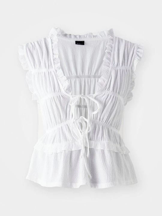 Foto van product Top Gina Tricot crème