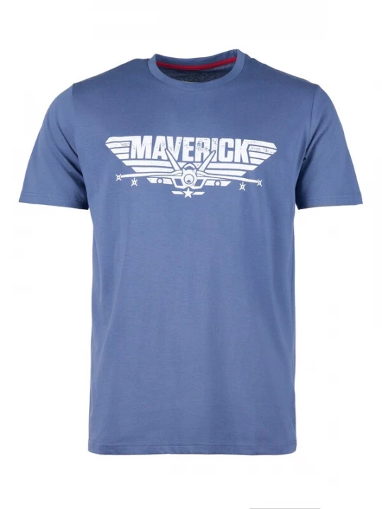 Foto van product TOP GUN Shirt blauw / wit