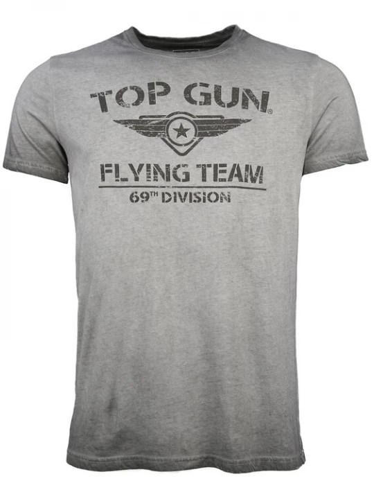Foto van product TOP GUN Shirt 'Ease' grijs / basaltgrijs