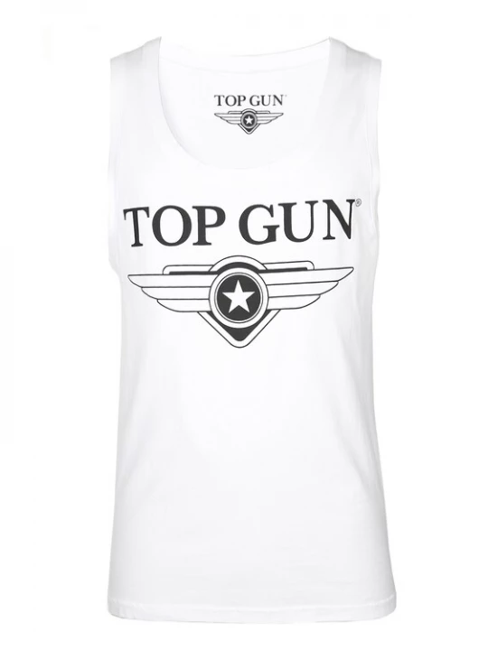 Foto van product TOP GUN Shirt ' Engine ' wit