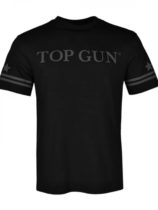 Foto van product TOP GUN Shirt grijs / zwart
