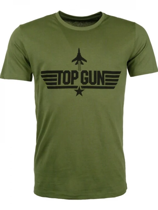 Foto van product TOP GUN Shirt groen / zwart