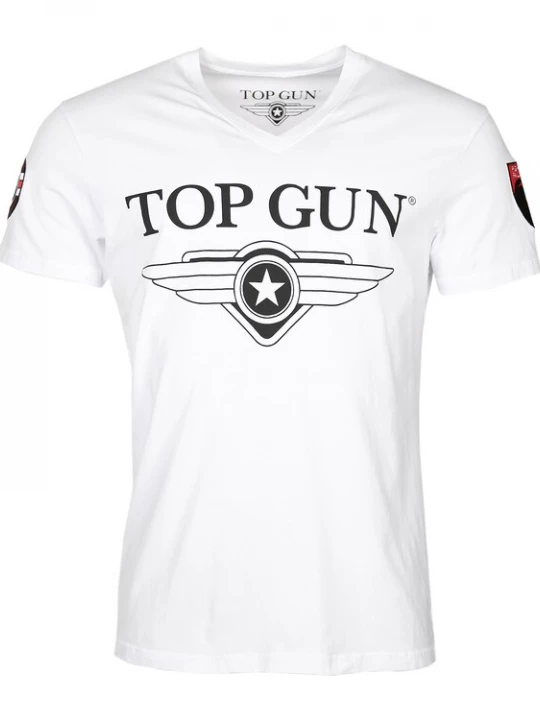 Foto van product TOP GUN Shirt 'Hyper' wit