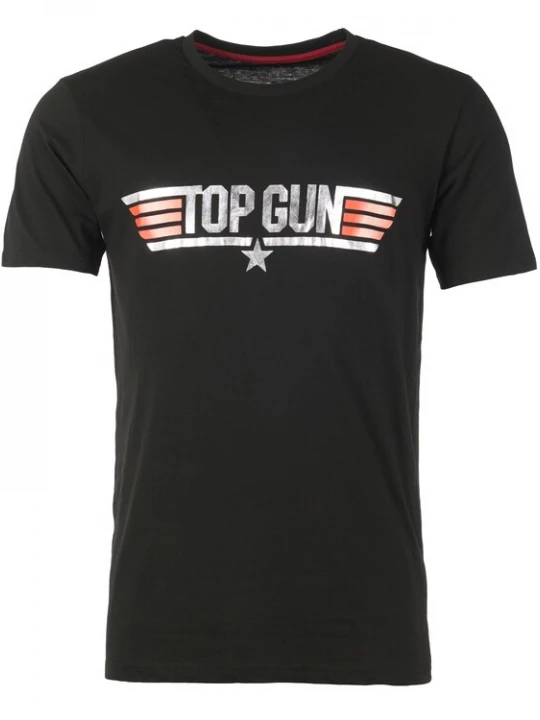Foto van product TOP GUN Shirt koraal / zwart / wit