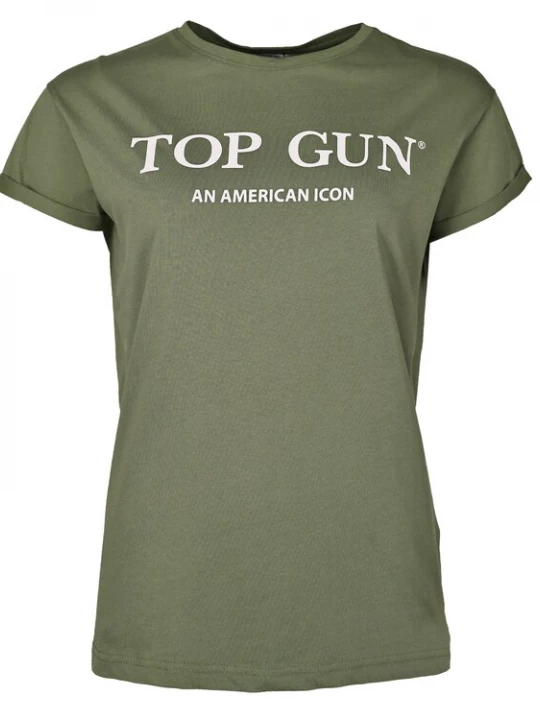Foto van product TOP GUN Shirt ' ' olijfgroen