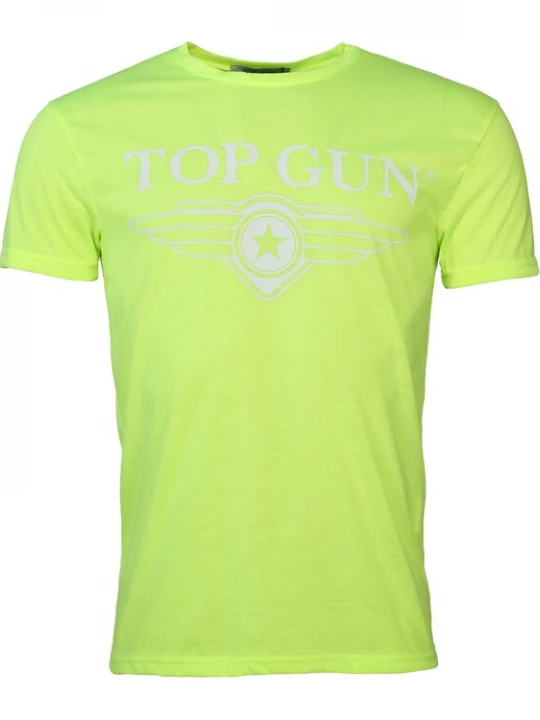 Foto van product TOP GUN Shirt ' Radiate ' geel