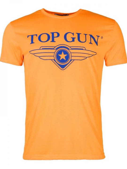 Foto van product TOP GUN Shirt ' Radiate ' oranje
