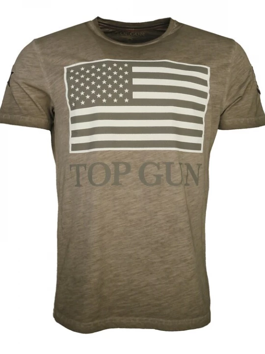 Foto van product TOP GUN Shirt 'Search' beige / kaki