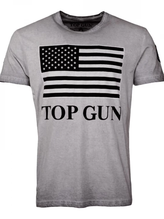 Foto van product TOP GUN Shirt 'Search' grijs / zwart