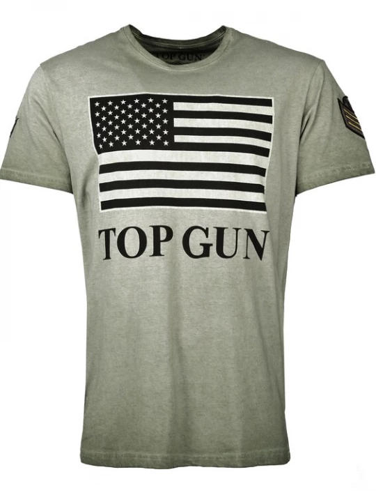 Foto van product TOP GUN Shirt ' Search ' groen