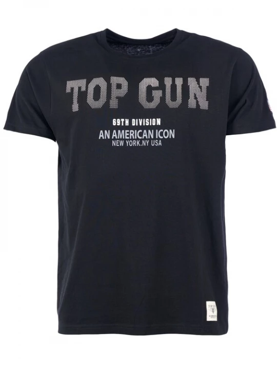 Foto van product TOP GUN Shirt 'TG20213006' zwart