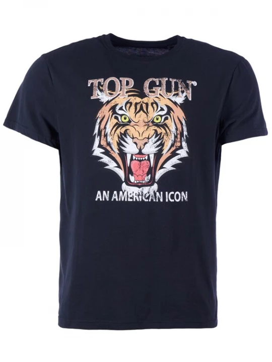 Foto van product TOP GUN Shirt 'TG20213017' zwart