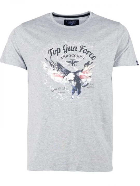Foto van product TOP GUN Shirt 'TG20213024' grijs