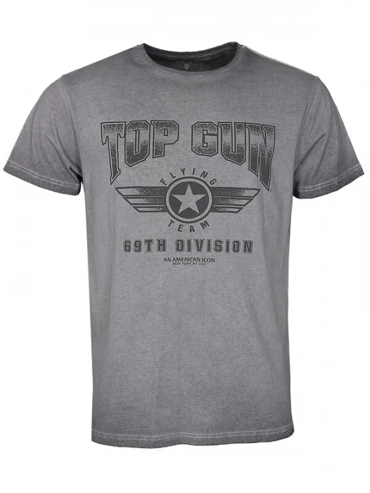 Foto van product TOP GUN Shirt 'TG25023' antraciet / zwart