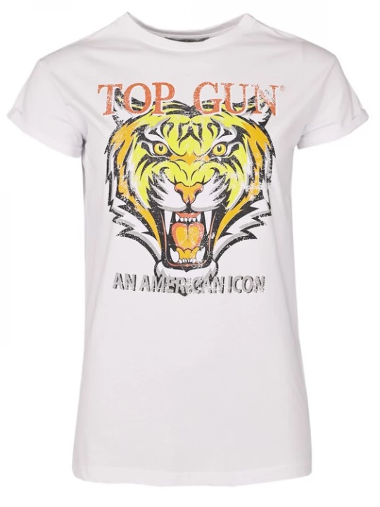 Foto van product TOP GUN Shirt ' ' wit