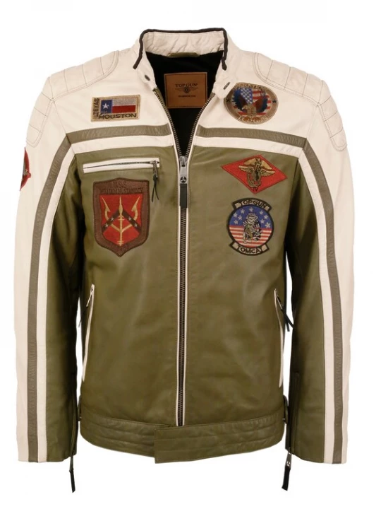 Foto van product TOP GUN Tussenjas beige / olijfgroen / gemengde kleuren