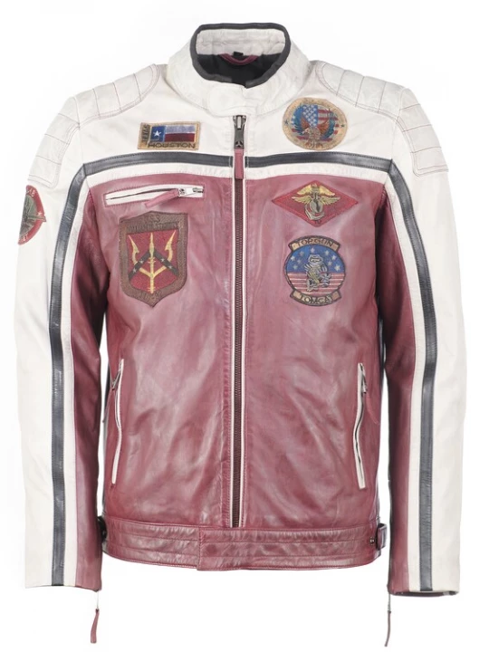 Foto van product TOP GUN Tussenjas blauw / rood / zwart / wit