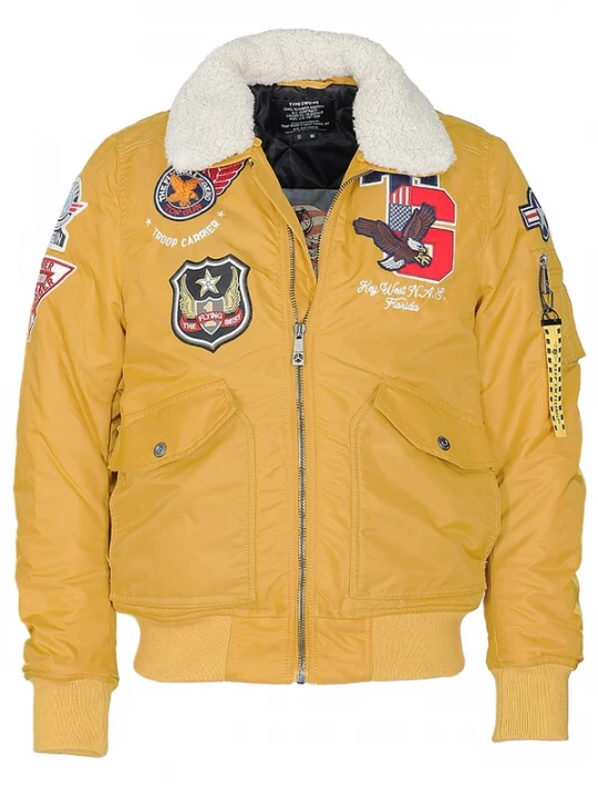 Foto van product TOP GUN Tussenjas honing / gemengde kleuren