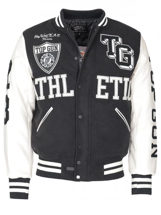 Foto van product TOP GUN Tussenjas zwart / wit