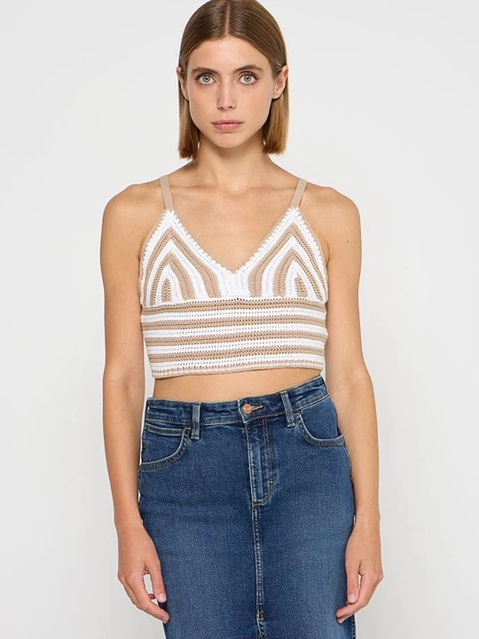 Foto van product Top Hollister Co. beżowy