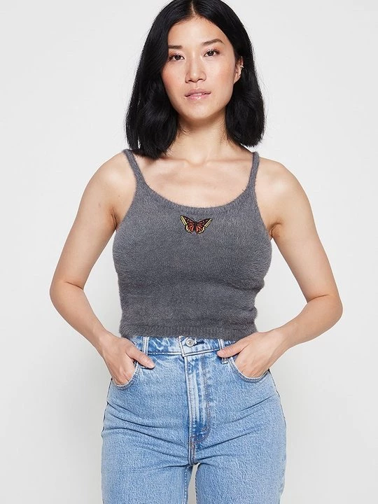 Foto van product Top Hollister Co. donkergrijs