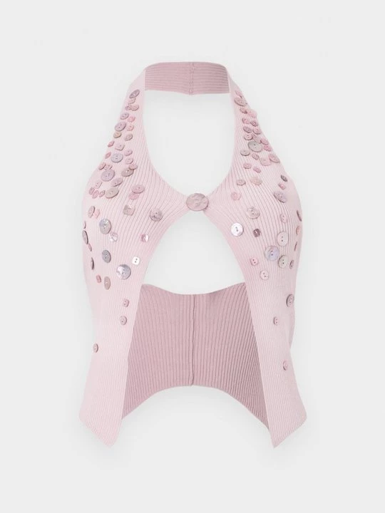 Foto van product Top Jaded London donkerroze