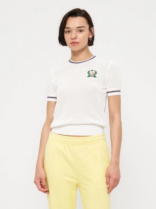 Foto van product Top Lacoste wit