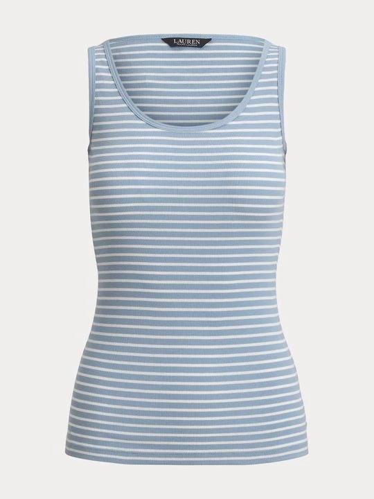 Foto van product Top Lauren Ralph Lauren lichtblauw