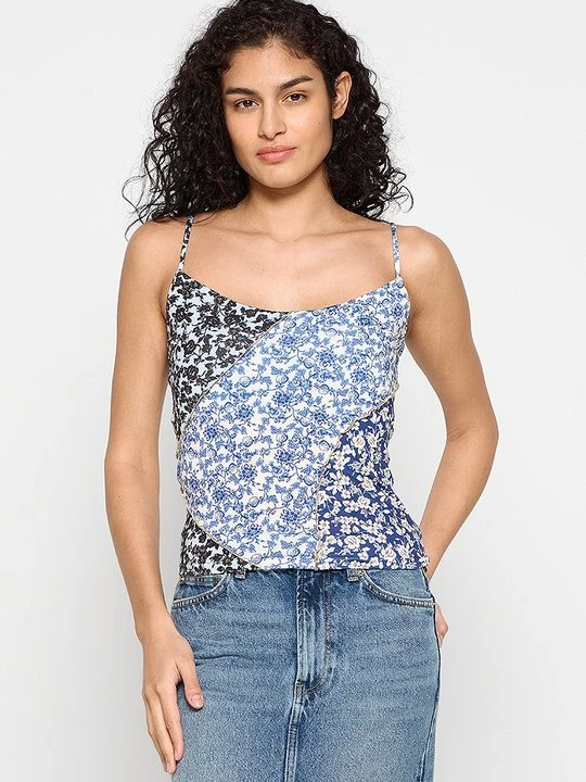 Foto van product Top Mango blauw