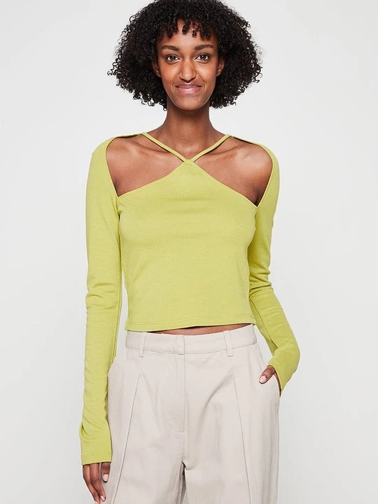 Foto van product Top NA-KD groen