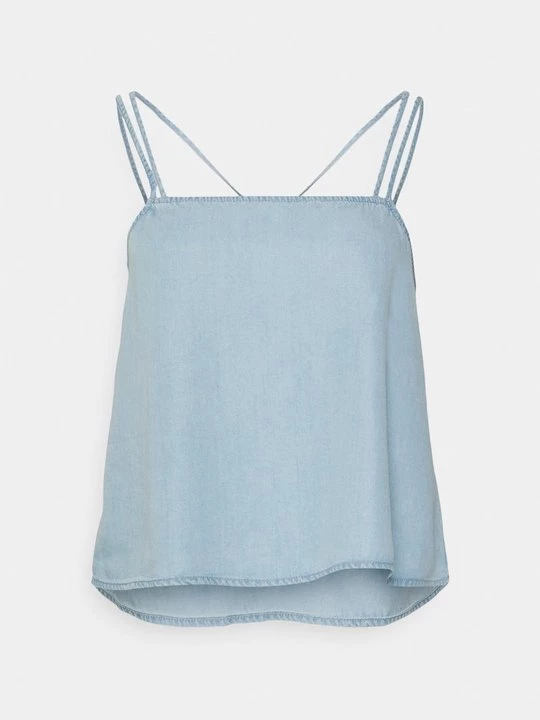Foto van product Top Noisy May lichtblauw denim