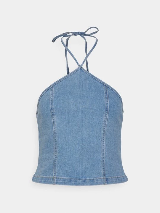 Foto van product Top Noisy May lichtblauw denim