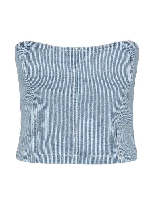 Foto van product Top Pieces lichtblauw denim