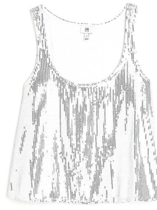Foto van product Top River Island grijs