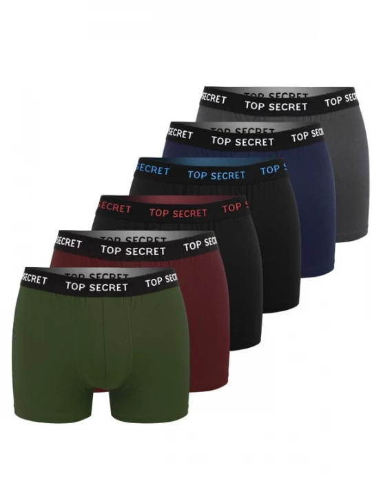 Foto van product Top Secret Boxershorts gemengde kleuren